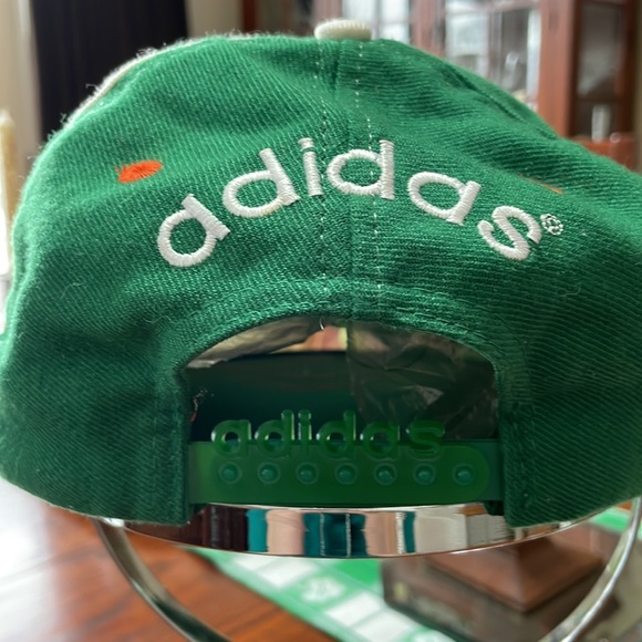 Vintage Adidas Ireland Soccer FAI Embroidered Snapback Cap Hat - Picture 7 of 14
